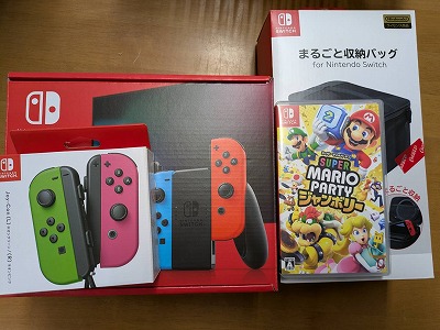 ニンテンドースイッチを寄贈いただきました！