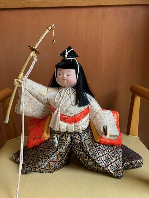 木目込み人形をご寄贈いただきました