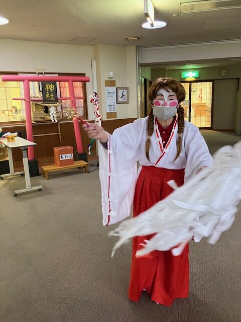 しらいわ神社で初詣